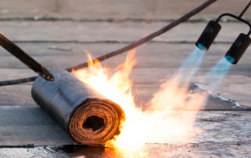 Upper Coberley asphalt flat roofing repairs