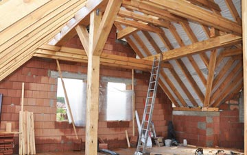 Upper Coberley attic trusses
